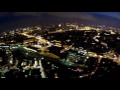 Hubsan h501s Moscow night flight  (from Banggood.com)