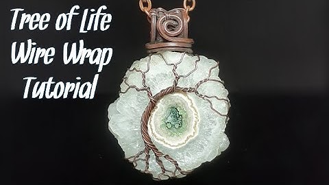 Tree of Life Wire Wrap Time-lapse Tutorial: DIY Jewelry