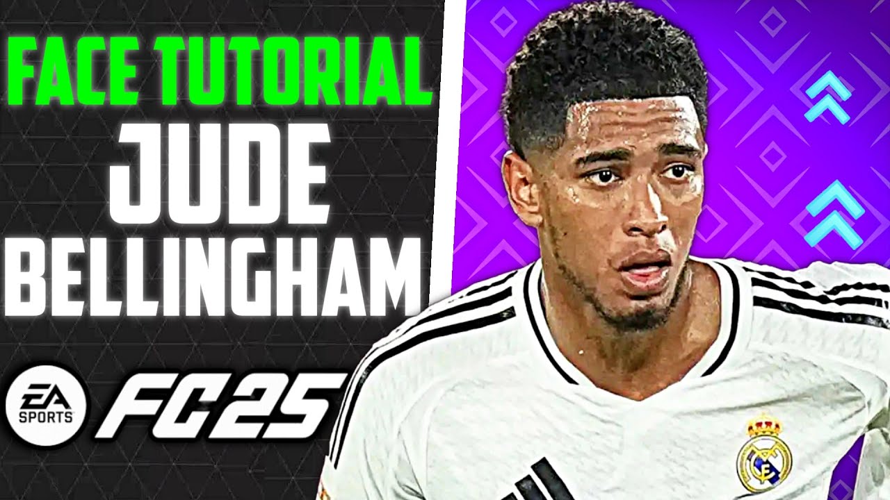 Как создать Джуда Беллингема в EA FC 25 — Клубы профи/Режим карьеры. Создание лица