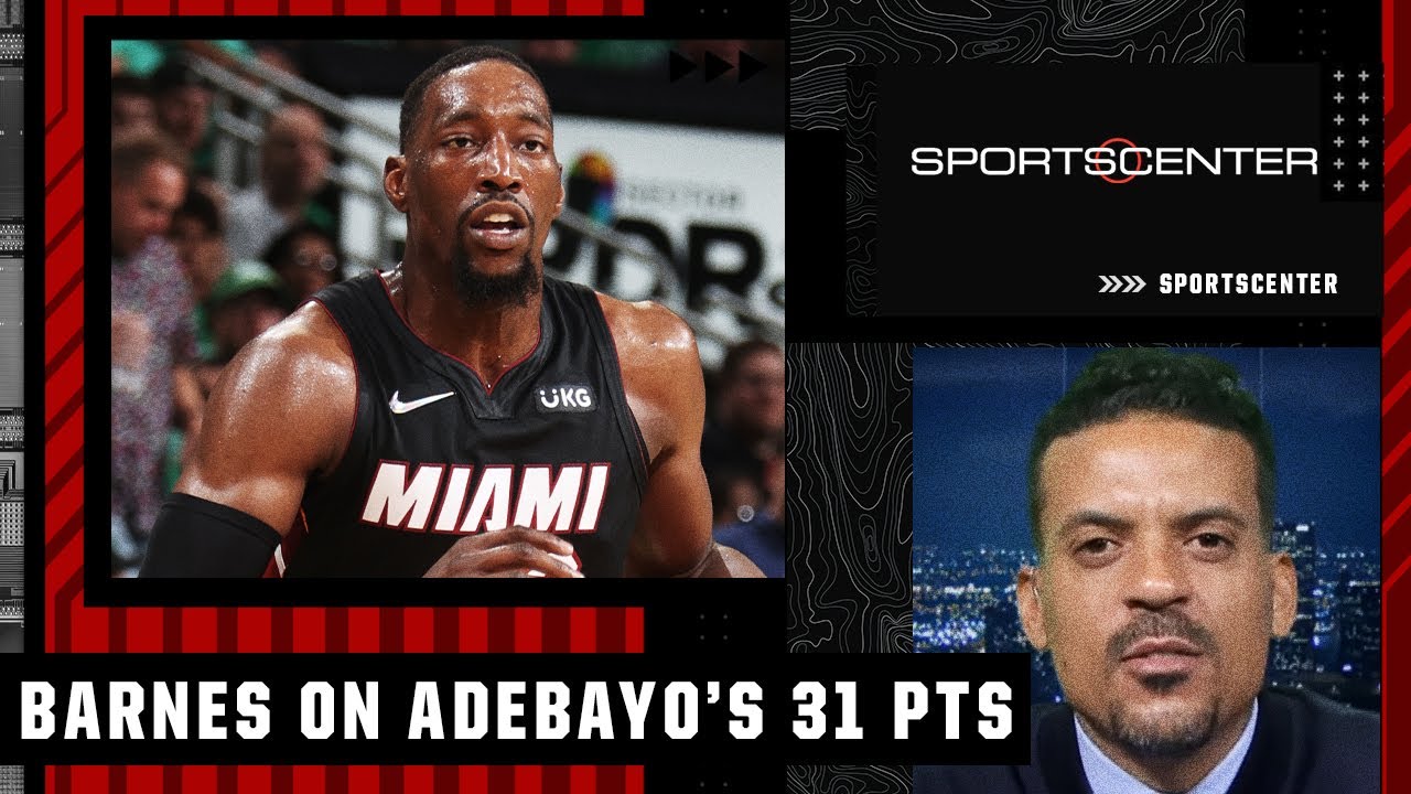 If Bam Adebayo plays like THIS, Miami is going to be tough to beat! – Matt Barnes | SportsCenter - Floridas News If Bam Adebayo plays like THIS, Miami is going to be tough to beat! – Matt Barnes | SportsCenter