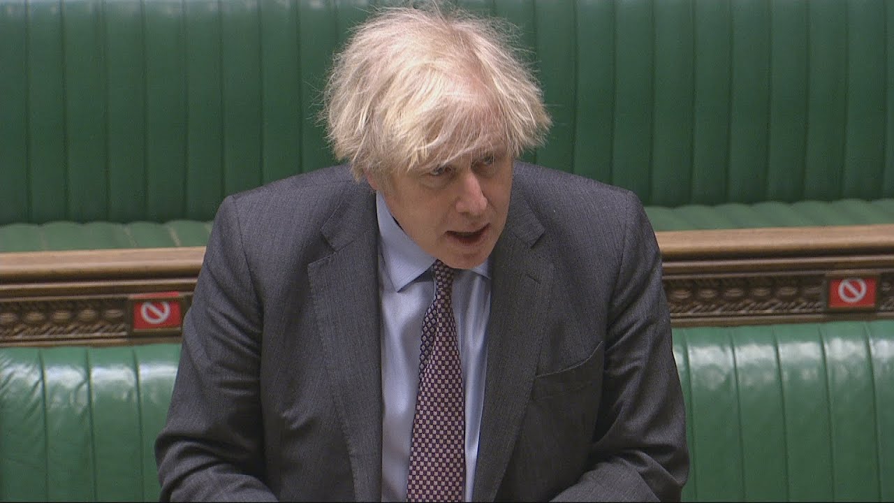 Live: Boris Johnson reveals roadmap out of England's lockdown