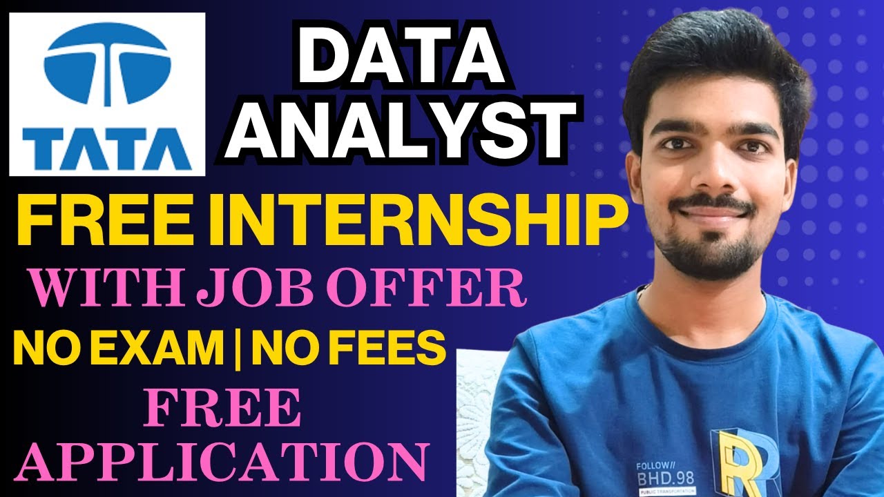 TATA Internships | Data Analyst Internships | WORK FROM HOME ...