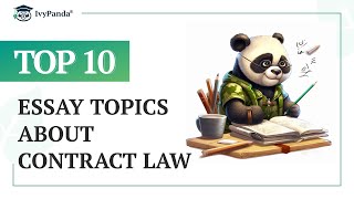 TOP-10 Essay Topics about Contract Law