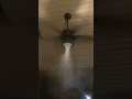 The ceiling fan light kit becomes water 