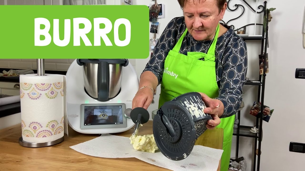 Prepariamo il burro con il Bimby! | Le ricette di Luciana