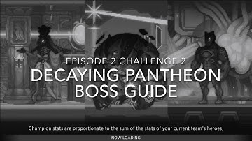 Crusaders Quest - EP2 Challenge 2 Decaying Pantheon - Boss + Hidden Guide