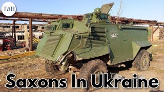 Саксонские БТР времен Холодной войны в Украине