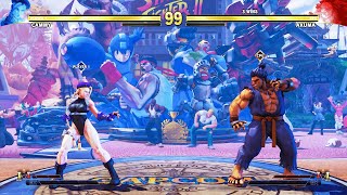 Cammy vs Shin Akuma (Hardest) Street Fighter 5.| Epic Battle