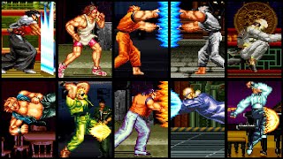 SNK Gem: Art of Fighting - All Super & Desperation Attacks