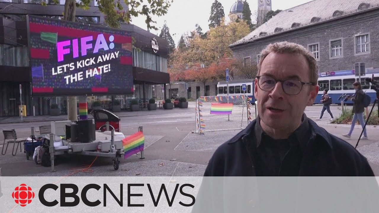 LGBT activists protest at FIFA Museum after Qatari ambassador's anti-gay comments