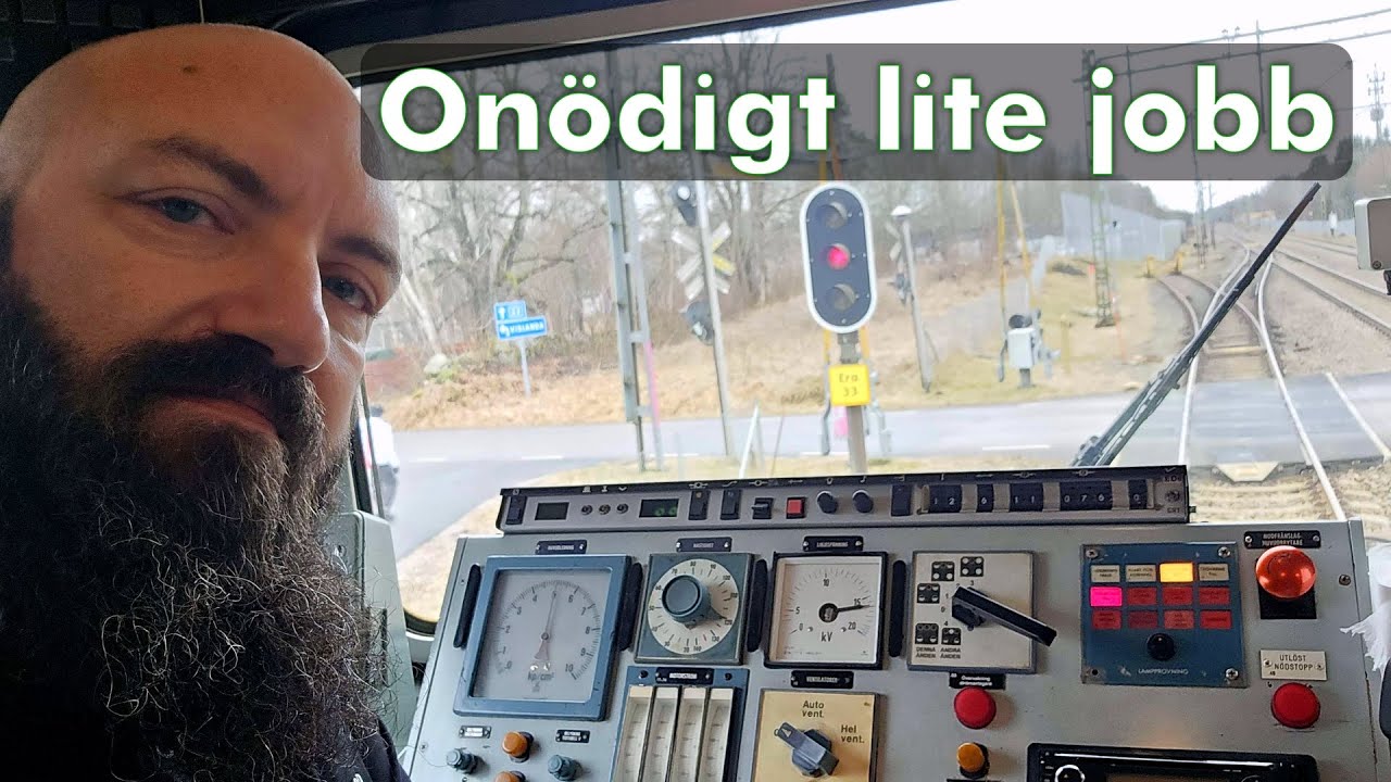 Onödigt lite jobb︱Livet som Lokförare