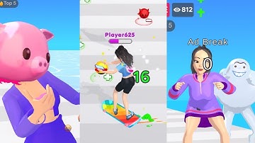 Streamer Rush Game Hot 2023 All Levels Gameplay Walkthrough Android,IOS | HTN Games #5