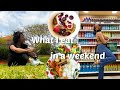 Weekend in my life: what I eat in a weekend + being productive and living life!