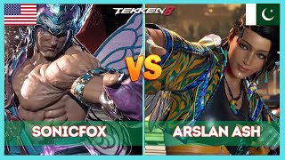 T8 🔥 Arslan Ash (Azucena) Vs SonicFox (Feng) 🔥 Tekken 8 High Level Gameplay