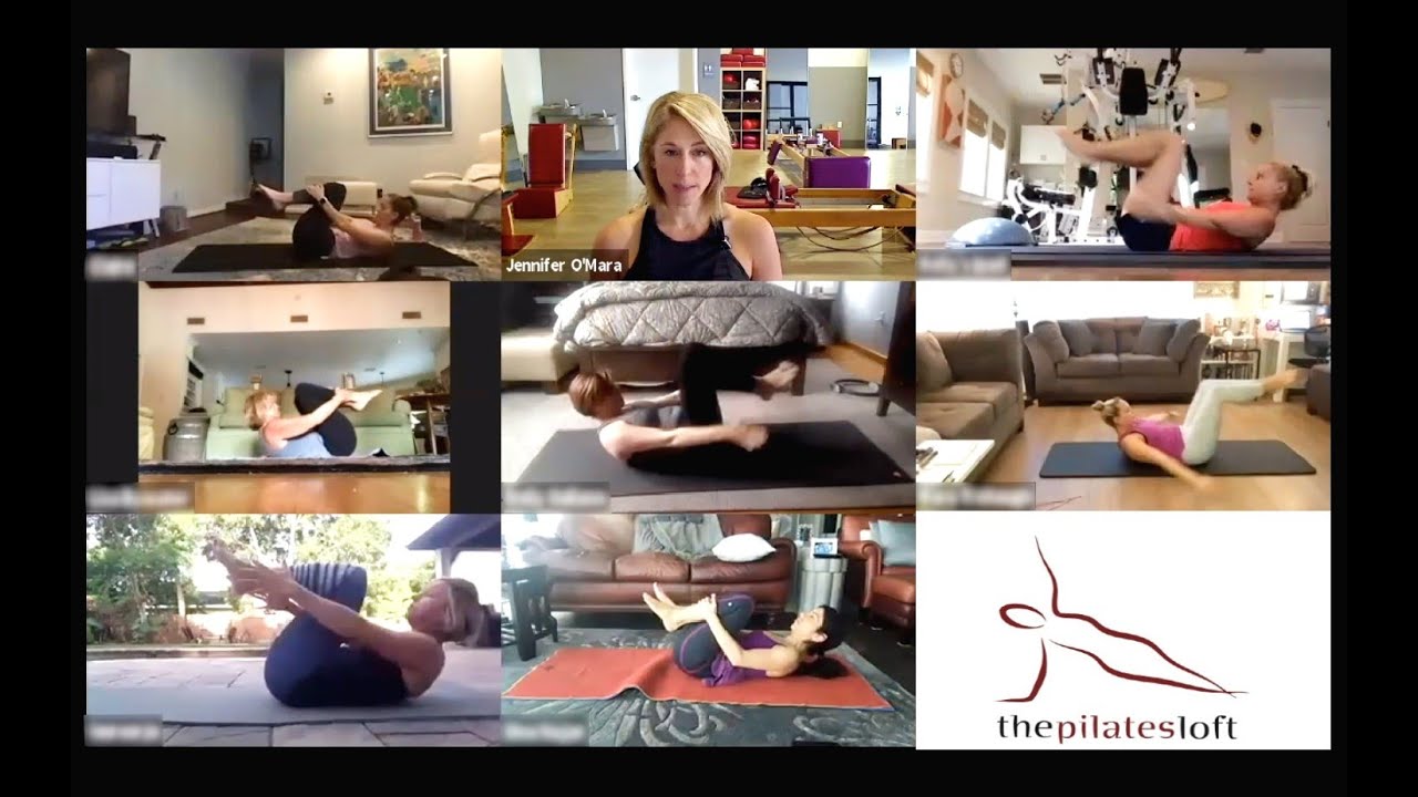Virtual Pilates Mat Class Preview The Pilates Loft Orlando YouTube