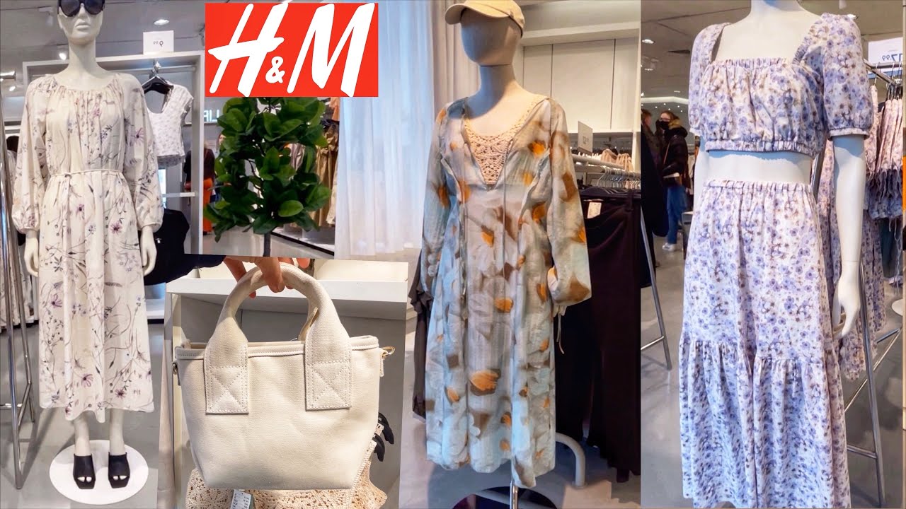 H&M NEW COLLECTION 2022 *Spring/Summer FLORALS!!* SHOP WITH ME