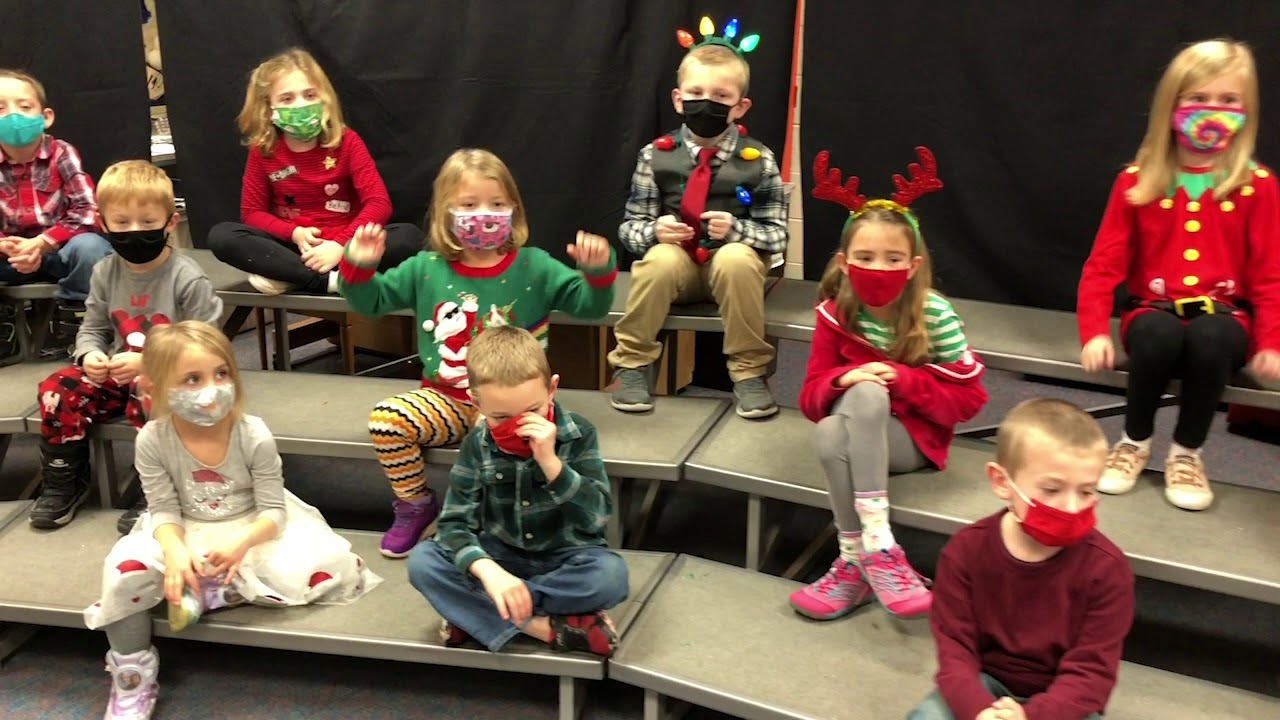 Kindergarten Christmas music class informanceGahn YouTube