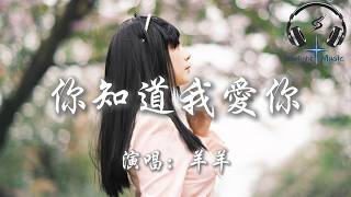 羊羊 - 你知道我愛你『你知道我愛你真心真意 你知道我永遠都不放棄 這人世間紛紛擾擾 只有你值得我去珍惜』【動態歌詞MV】