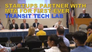 Startups Partner with MTA for First-Ever Transit Tech Lab