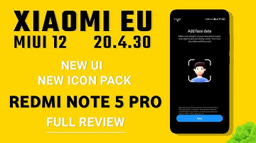 MIUI 12 Xiaomi EU 20.4.30 Rom For Redmi Note 5 Pro | New UI, New Icon Pack | Full Review