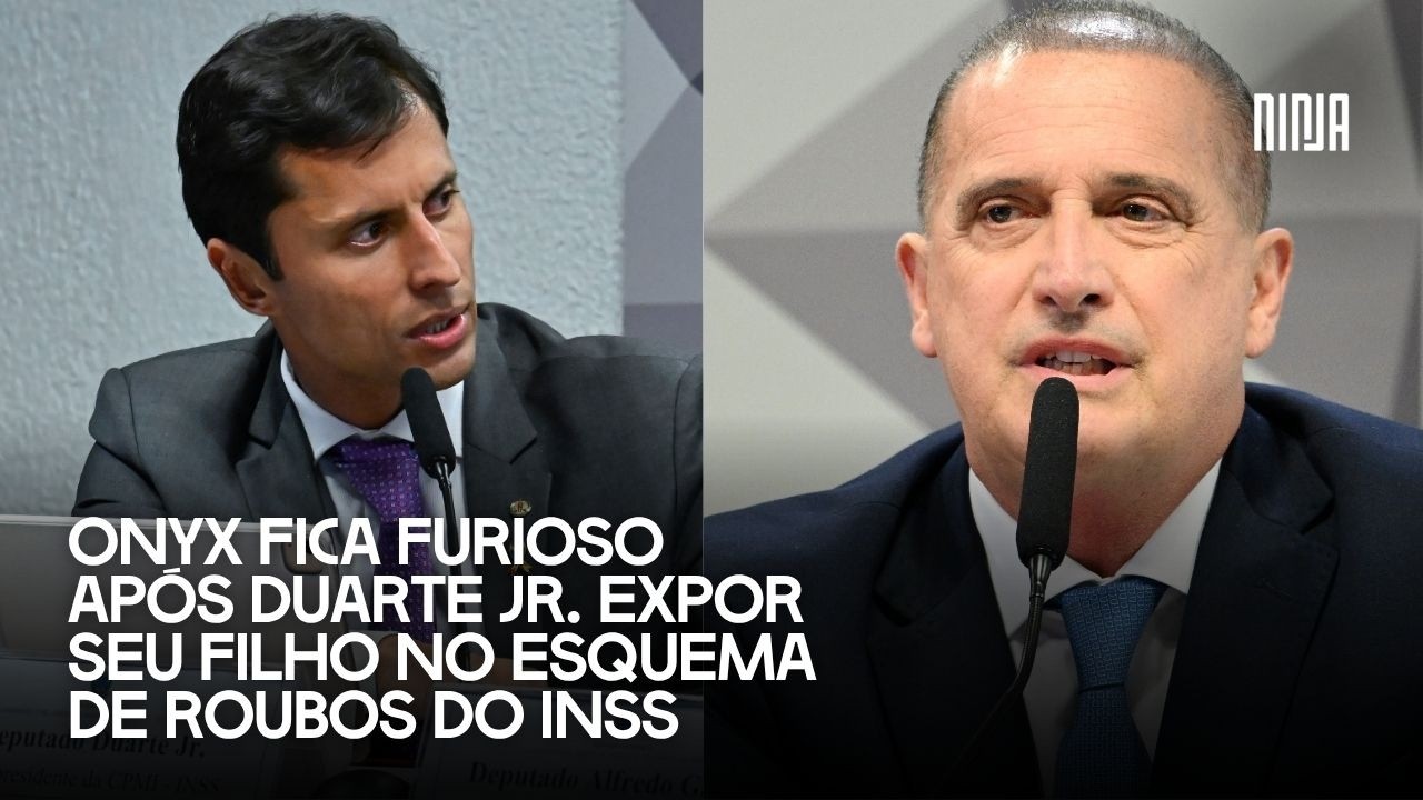 🔥Duarte Jr  deixa Onyx furioso ao expor envolvimento de seu filho  com falcatruas contra o INSS🔥