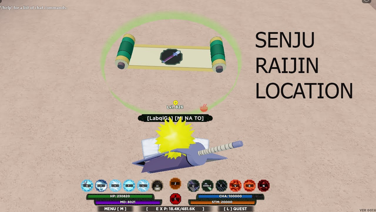 Shizen Raijin Location SHINOBI LIFE 2 | SENJU RAIJIN SPAWN LOCATION ! | Roblox - YouTube