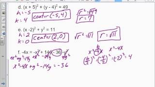 Algebra 2 Section 10 3 notes