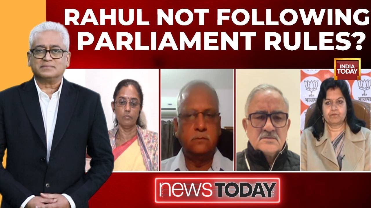 Rajdeep Sardesai Hosts Debate: Is Rahul Gandhi Not Following Parliament Rules? | Lok Sabha Showdown