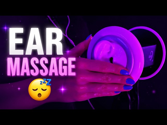 ASMR Ear Massage with Oil 😴 for Deep Sleep ✨