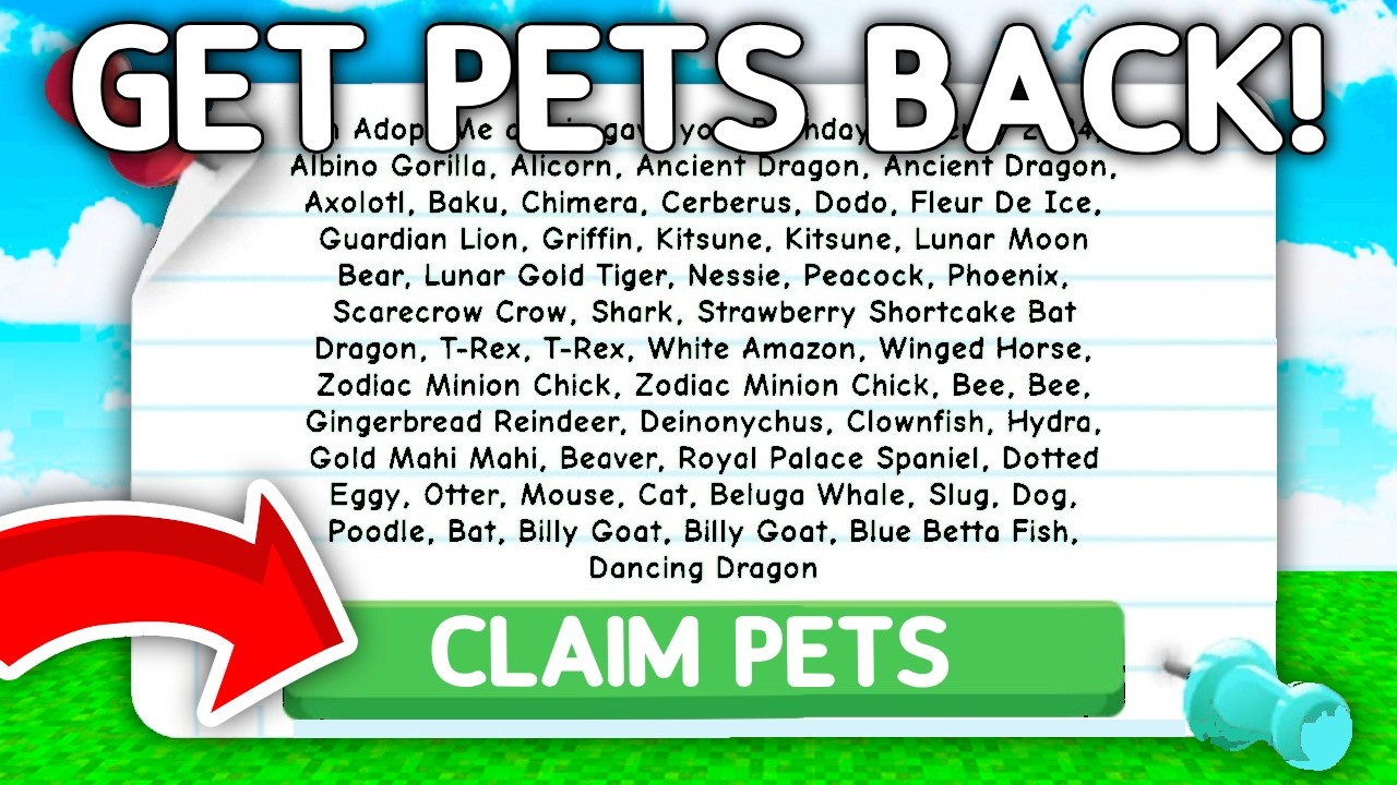 How To Get SCAMMED + HACKED Pets BACK In Adopt Me 2026!