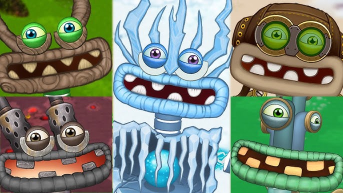 Wubbox, Rare Wubbox, Epic Wubbox - All Island Trios (My Singing Monsters) 