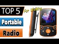 Best portable radio for walking