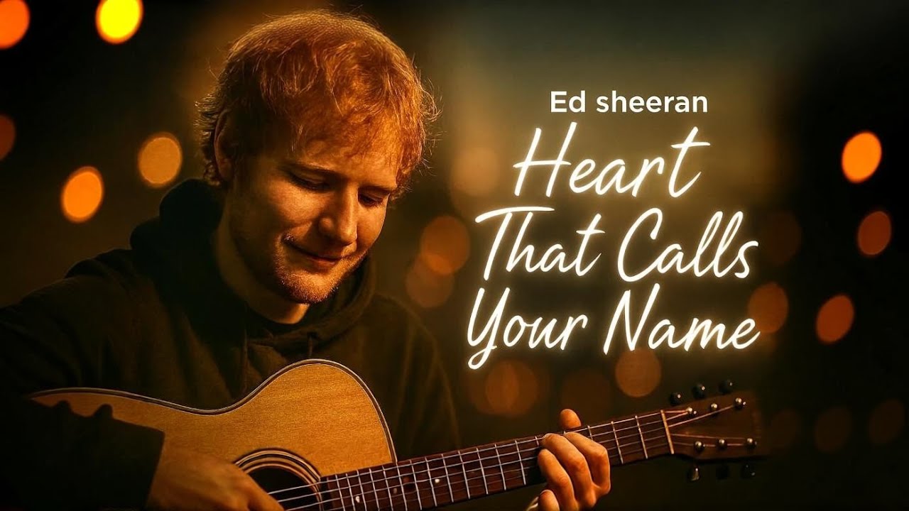 Ed sheeran "Heart That Calls Your Name 💖 | Emotional Romantic Love Song | Acoustic Pop Ballad