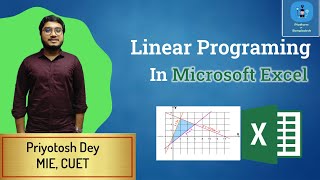 Linear Programming Problem Solve by Microsoft Excel | Platform of Bangladesh