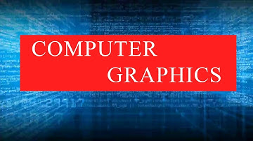 1.2. Computer Graphics vs Image Processing vs Computer Vision || Computer Graphics