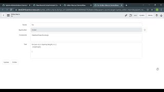 ServiceNow | Syntax Editor Macro | for