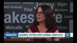 Suzannah on BTV Montreal: Non-Verbal cues & body language in political debates