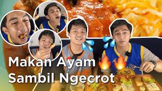Makan Ayam Kok Pake Ngecrot Sgala