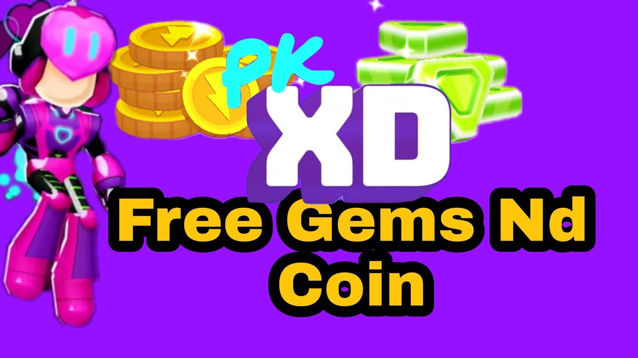 How to get Free Gems And Coin In Pk Xd YouTube