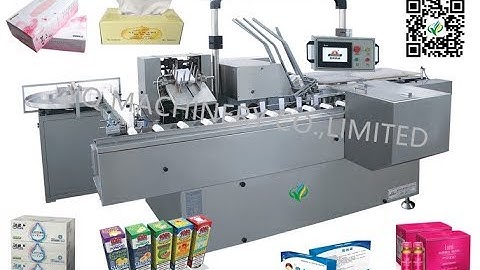 automatic spray bottles rotating table sachet cartoner machine Manual inserting system