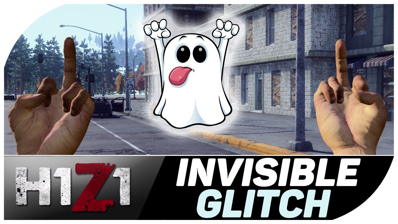 INVISIBLE GLITCH - H1Z1 (Funny Moments)