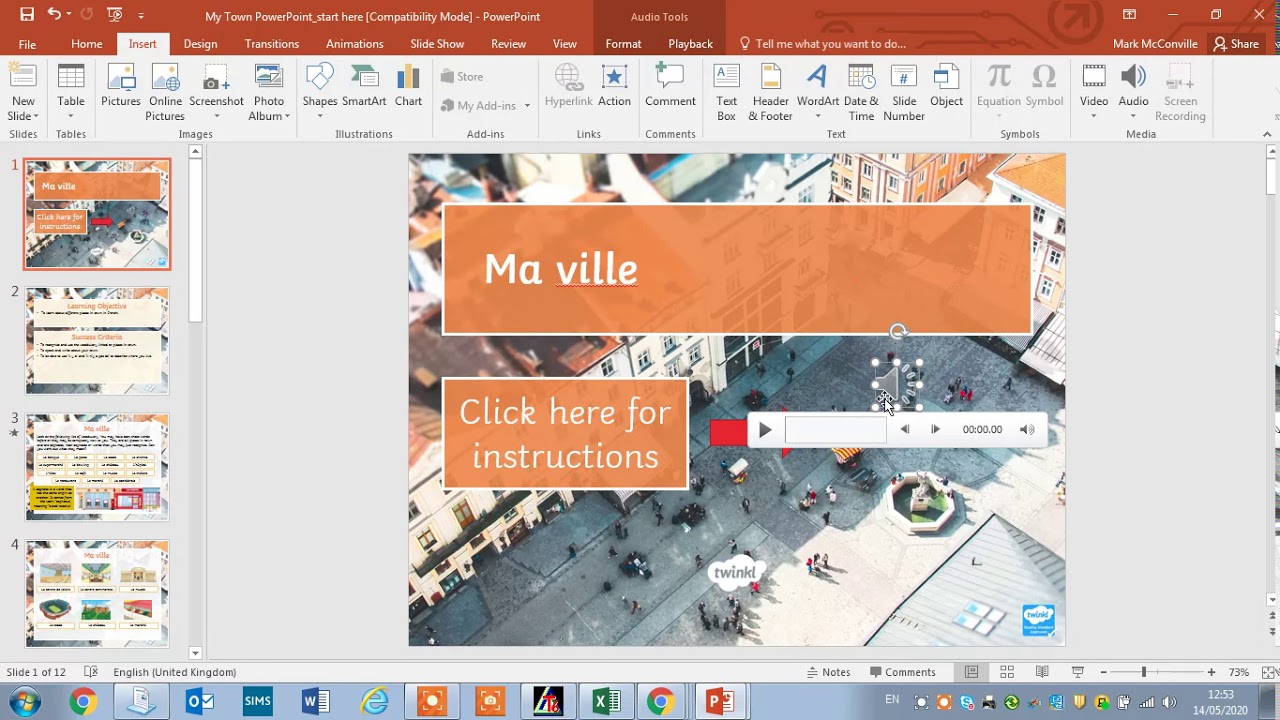 How To Add Audio To A Powerpoint Presentation How To Add Audio To A Powerpoint Presentation