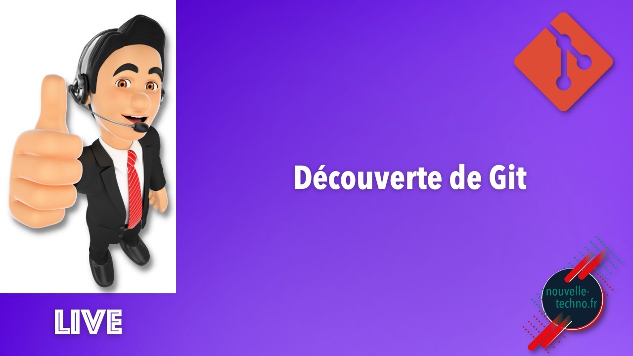 Live Coding : Découverte de Git - YouTube