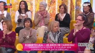 Roberto Leal  Arrebenta A Festa  Programa Queridas Manhs