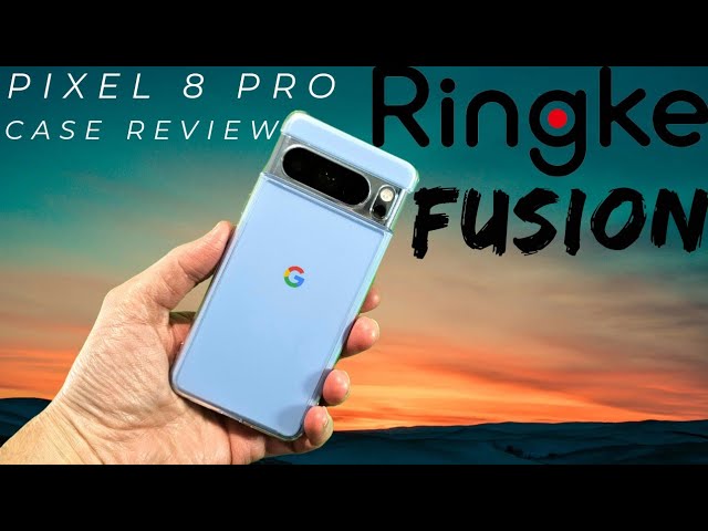 Ringke Fusion [Prevents Oily Smudges] Compatible with Google Pixel 8 Pro  Case, Anti-Fingerprint Technology Easy to Hold Feels Velvety Soft Phone  Cover