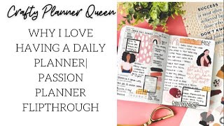 Daily Planner|Passion Planner Daily| Flipthrough