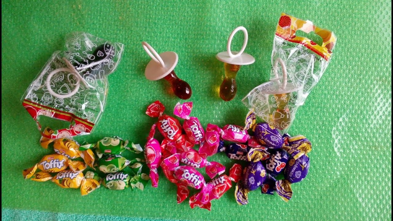ASMR Unpacking Lollipops🙋 Baby Pacifier YouTube