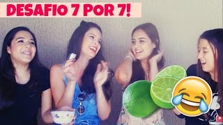 Chupando Limão Em Desafio 7 Por 7 Com As Amigas - Por Gabi Rocha