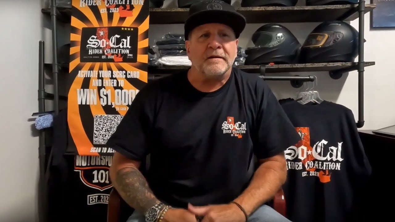SoCal Rider Coalition (SCRC) Explained By Founder Glenn Cogan - YouTube