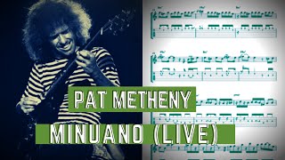 Pat Metheny Group - Minuano 6/8 Live 1998 (Fusion Jazz Guitar Transcription)